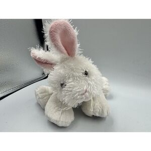 Ganz Webkins White Rabbit Bunny HM078 7" Plush Stuffed Animal Toy Soft No Code